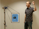 Brown computer scientists have built a robot that can follow nonverbal commands from a person in a variety of environments  indoors as well as outside  all without having to adjust for variations in lighting.  Credit: Nathan Koenig/Brown University
